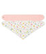 2er-Set Baby-Bandana-Lätzchen für Mädchen