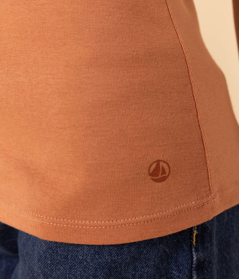 T-Shirt L&rsquo;ICONIQUE aus Baumwolle mit rundem Ausschnitt f&uuml;r Damen rosa