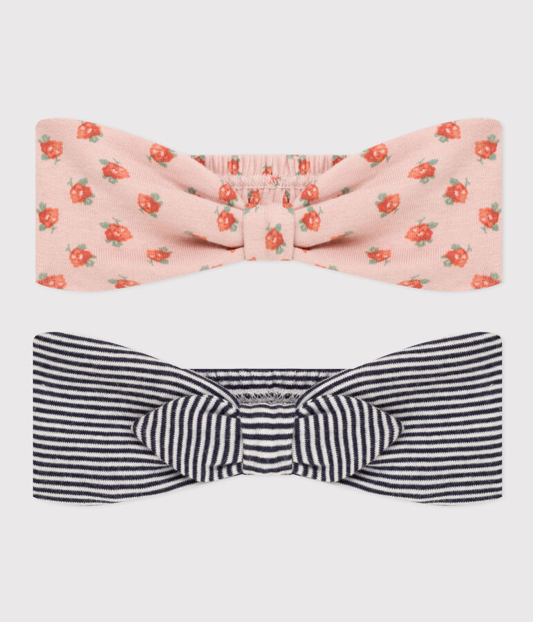 2er-Set Baby-Haarb&auml;nder aus Baumwolle variante 1