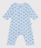 Baby-Bodyjama ohne Füßchen aus Baumwolle mit Wal-Motiv blau TOUDOU/ ALASKA