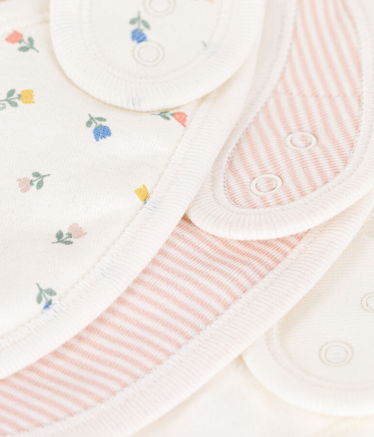 3er-Set bedruckten L&auml;tzchen aus Baumwolle vielfarbig