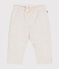Baby-Hose aus gestepptem Doppeljersey beige MONTELIMAR CHINE