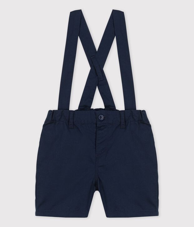 Baby-Shorts mit Tr&auml;gern aus Sergestoff SMOKING