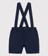 Baby-Shorts mit Trägern aus Sergestoff