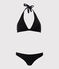 Damen-Bikini schwarz NOIR