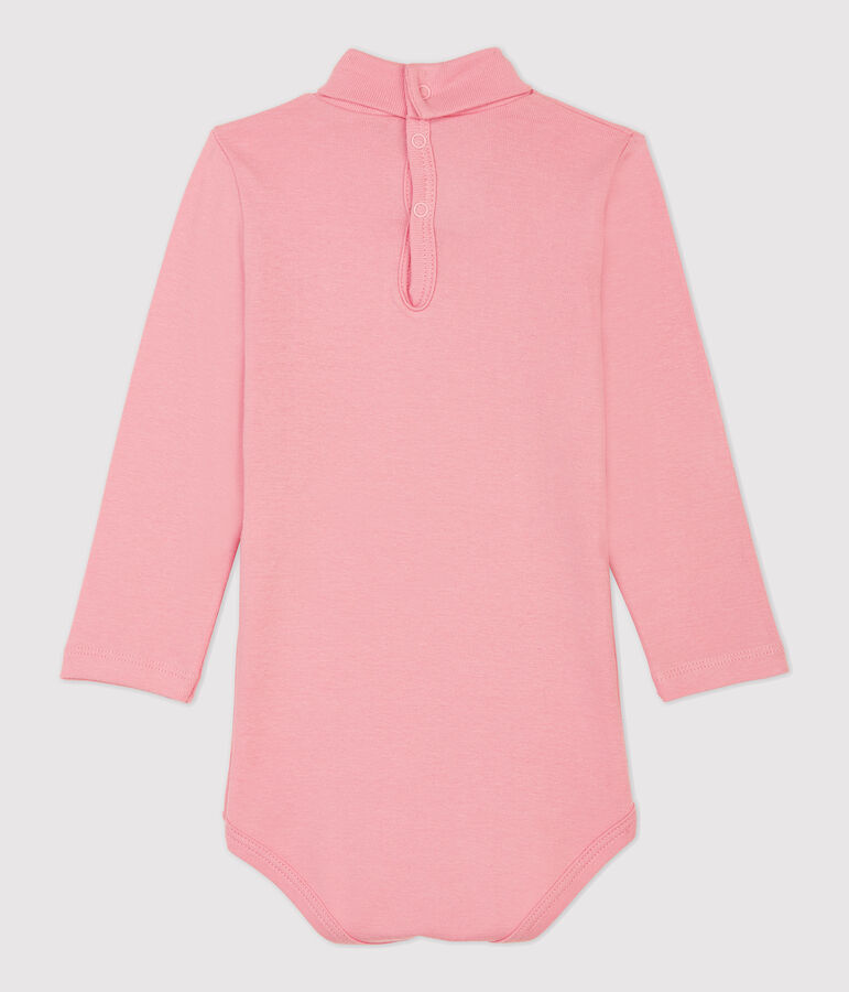 Baby-Body aus Baumwolle rosa