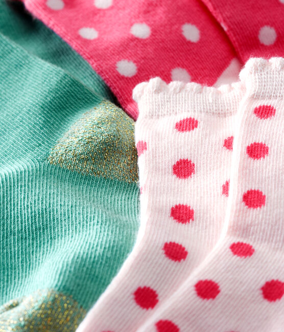 3er-Set Babystrümpfe Mädchen variante 2