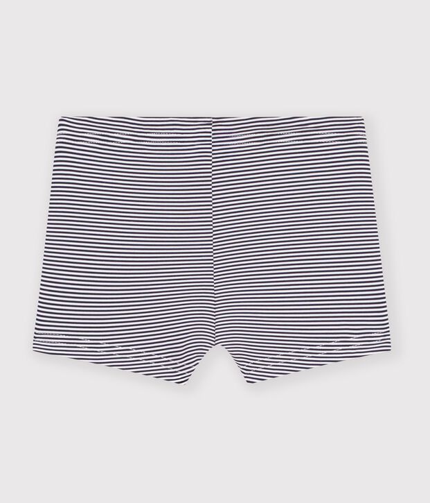 Baby-Badehose UPF 50+ blau/weiss
