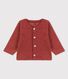 Baby-Cardigan aus Frottee