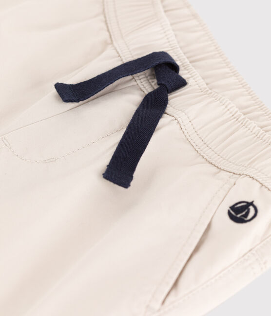 Hose aus Sergestoff in Regular-Fit-Passform für Jungen beige FETA