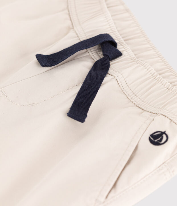 Hose aus Sergestoff in Regular-Fit-Passform f&uuml;r Jungen beige