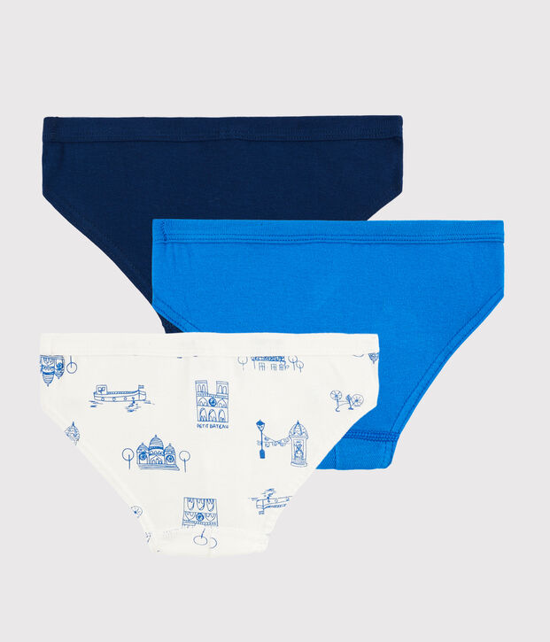 3er-Set Slips 'Paris' f&uuml;r kleine Jungen vielfarbig