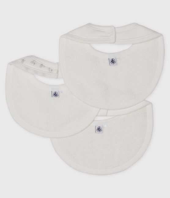 3er-Set Baby-Lätzchen aus Rippstrick variante 1