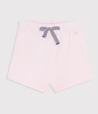 Baby-Shorts aus einfarbiger Baumwolle
