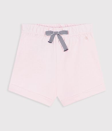 Baby-Shorts aus einfarbiger Baumwolle