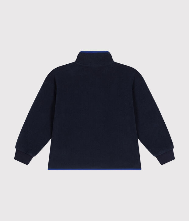Kinder-Fleecejacke mit Rei&szlig;verschluss f&uuml;r Jungen SMOKING