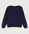 Sweatshirt aus Baumwolle für Damen blau SMOKING