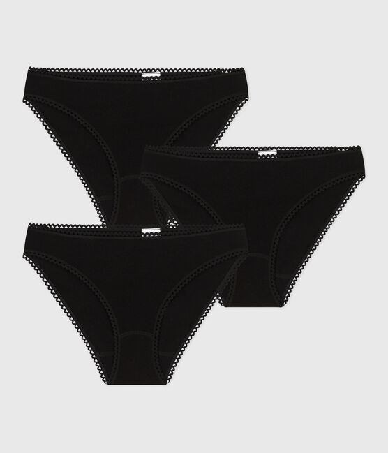 Packung mit Damenhöschen aus Baumwolle und Elastan variante 2