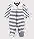 Gestreifter Baby-Strampler aus Nicki