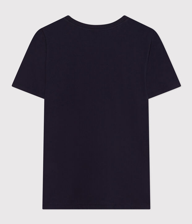 Damen-T-Shirt Le Droit aus Baumwolle mit Rundhalsausschnitt SMOKING