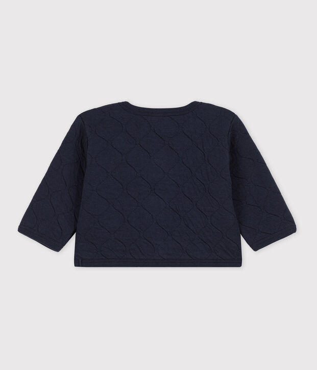 Baby-Cardigan aus gestepptem Doppeljersey SMOKING