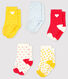 5er-Set Babysocken mit Motiv für Mädchen