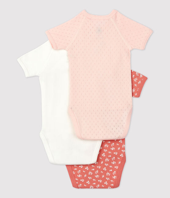 3er-Set Baby-Bodys aus Bio-Baumwolle variante 1