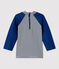 Anti-UV-T-Shirt aus recyceltem Material, für Babys blau MEDIEVAL/weiss MARSHMALLOW