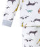 Jungen Schlafanzug weiss MARSHMALLOW/weiss MULTICO