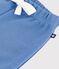 Baby-Jogginghose aus einfarbiger Baumwolle blau