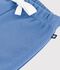 Baby-Jogginghose aus einfarbiger Baumwolle blau