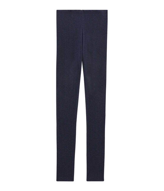 Warme Leggings für Damen blau SMOKING