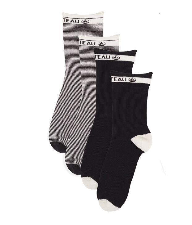 Set Wadensocken f&uuml;r Damen vielfarbig