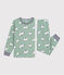 Kinder-Pyjama aus Molton mit Bärmotiv SAULE/ MULTICO