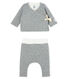 2-teiliges Baby-Set aus gestepptem Doppeljersey