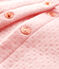 Baby-Cardigan aus Doppeljersey für Mädchen rosa MINOIS