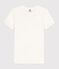T-Shirt L’ICONIQUE aus durchbrochener Baumwolle für Damen weiss MARSHMALLOW
