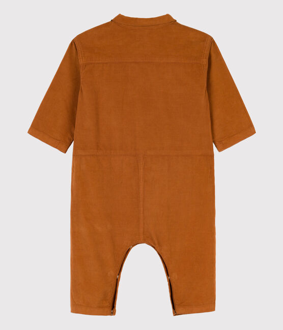 Langer Baby-Overall aus Nicki braun ECUREUIL