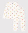 Kinderpyjama aus Nicki mit Herzmotiv für Mädchen weiss MARSHMALLOW/weiss MULTICO