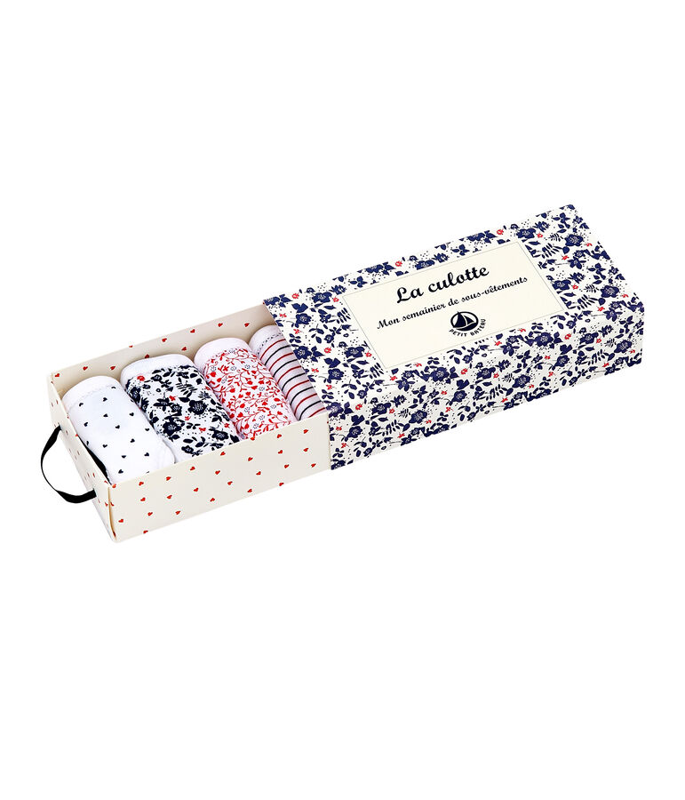 M&auml;dchen-Slips im 5er-Set weiss