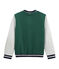 Kinder-Collegejacke Jungen grün SOUSBOIS