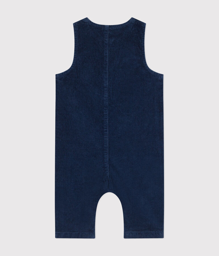 Baby-Overall aus Cord blau