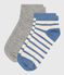 2 Paar Baumwollsocken für Mädchen mit Logo variante 1