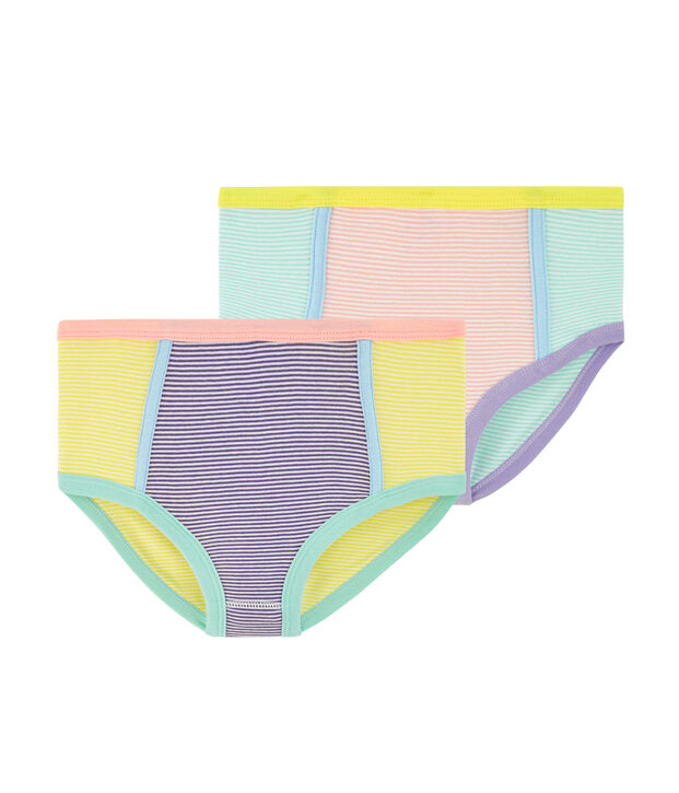 Set mit zwei Damenslips vielfarbig