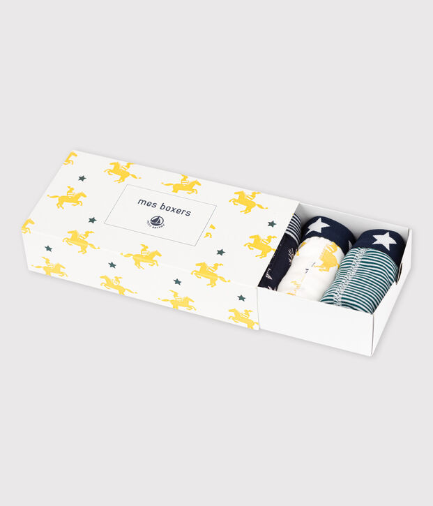 5er-Set Boxershorts aus Baumwolle f&uuml;r Jungen vielfarbig