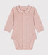 Langärmliger Baby-Body mit Kragen