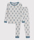 Kinderpyjama mit schmaler Passform aus Baumwolle mit Hundemotiv