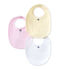 Baby-Lätzchen im 3er-Set weiss LOT