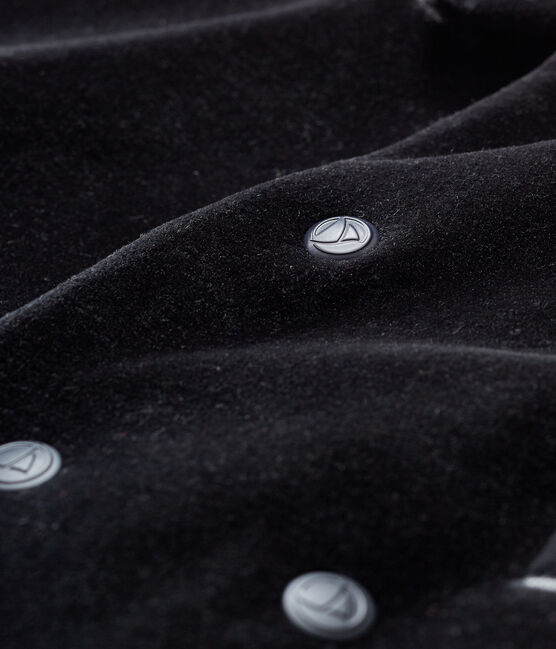 Baby-Jacke für Jungen schwarz NOIR