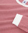 Rippstrick-Pyjama für kleine Jungen rot TERKUIT/weiss MARSHMALLOW